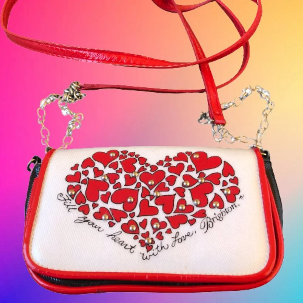 Brighton Handbag for Little Girls Heart Crossbody Flaw